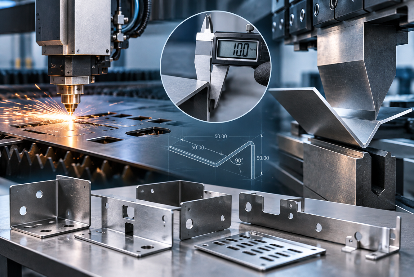 Sheet Metal Cutting and Bending