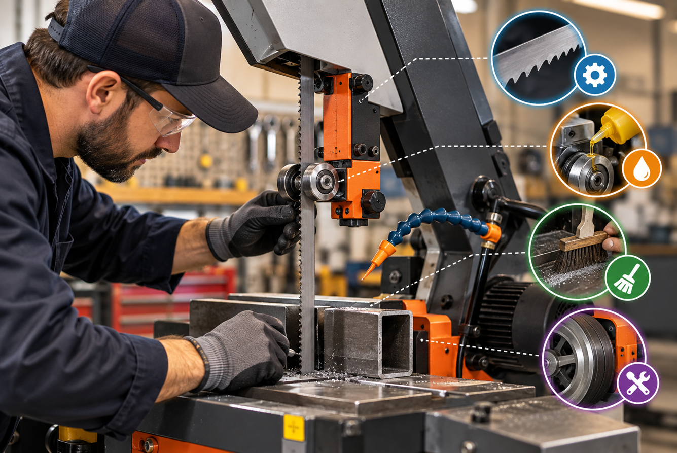 Expert Tips for Extending the Life of Your Metal Band Saw